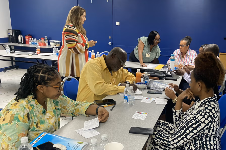 CED Business Development Officer, Nisha Glasgow, engaged at the workshop.